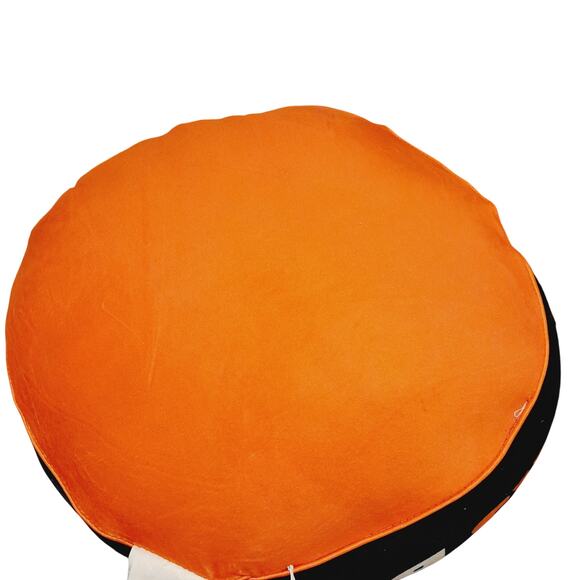 NFL Set (2) Bears 15" Plushie Circle Pillow Chicago Couch Man Cave New - Picture 3 of 4